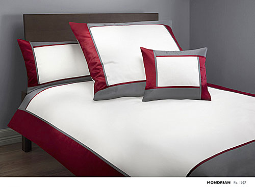 GRASER Bettwäsche - Satin mehrfarbig - Modell Mondrian
