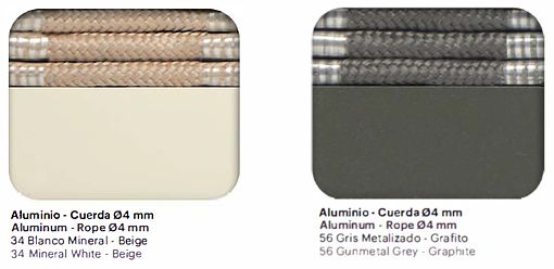 sofás -aluminio