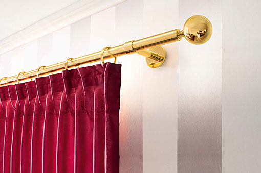 INTERSTIL curtain rods brass 16 - 20mm