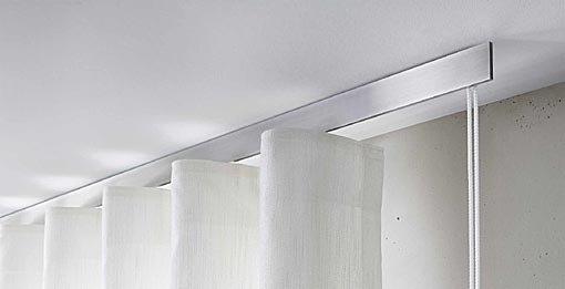 INTERSTIL riel de cortina Sphere con cuerda / montaje techo