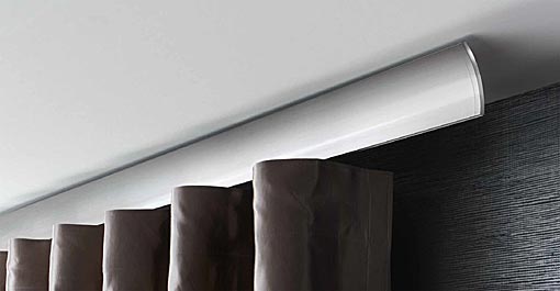 INTERSTIL riel de cortina W1 / montaje techo