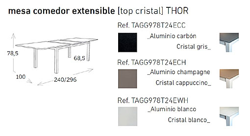 IE3i -  dining table Thor