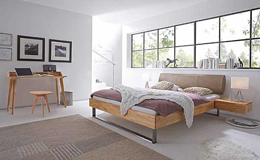 HASENA Wood Line bed classic-indus-elipsa