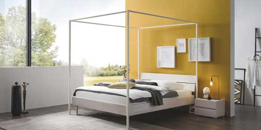 HASENA Wood Line bed premium18-cielo-duetto