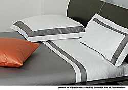 GRASER ropa de cama exclusiva - satén dos colores - modelo Leander