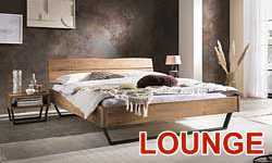 HASENA Lounge  - solid beech wood, walnut and oak