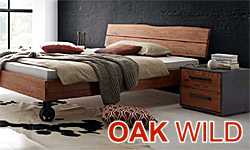 HASENA Oak-wild - camas de roble macizo natural