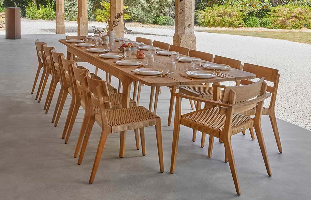 Outdoor-Esstisch Paralel von Point