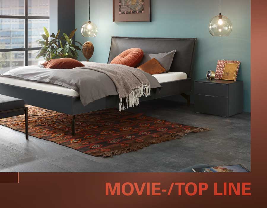 Movie-/Top Line Serie MDF-Betten von Hasena