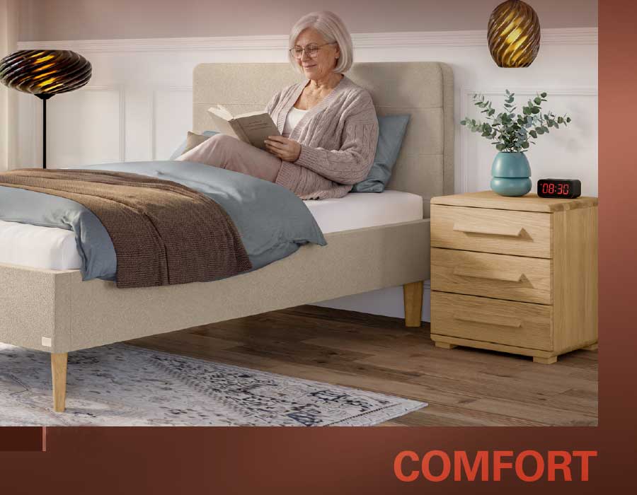 Comfort Serie Massivholz-Betten von Hasena